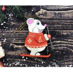 Новогодние игрушки Елочная игрушкаСкандинавский мышонок