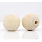 фото заготовки Набор из 10 бусин 2 см (липа) 