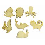 Новогодние игрушки Набор подвесок В мире животных