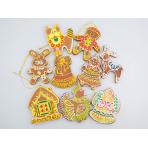 Новогодние игрушки Подвеска Пряничная