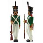 Деревянные солдатики Детские деревянные игрушки Солдат Преображенского полка