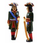 Деревянные солдатики Игрушка для детей Фигурка Пётр Первый