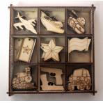 скрапбукинг фото Набор для скрапбукинга Военный