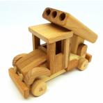 Деревянные машинки Катюша боевая машина игрушка