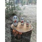 Деревянные матрешки Матрешка Енот 3 места