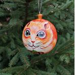 Колокольчики и шары из дерева Шар на елку Белочка 100мм