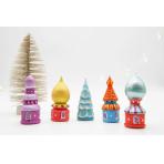 Новогодние игрушки Набор Рождественских подвесок Храмы