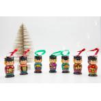 Новогодние игрушки Набор подвесок "Мальчики- музыканты"