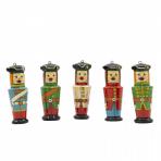 Деревянные солдатики Детский набор солдатиков Армия Петра I косоуголка