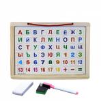учимся читать  Доска магнитно-маркерная  - 4 в 1
