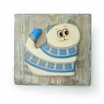 Детский декор в комнату Панно настенное Котик