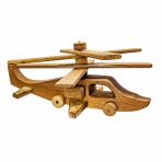 Деревянные машинки Вертолет КА-50-Черная акула