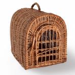 Фото Переноска для животных из лозы