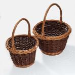 Фото Набор из двух высоких корзин