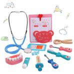 Игровые аксессуары Игровой деревянный  набор стоматолога