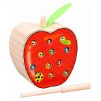 развивающие игры Магнитная игра червячки в яблоке