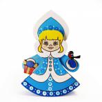 Фото новогодних подвесок Качалка снегурочка