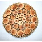 Изделия из можжевельника Подставка под горячее  кругляшки