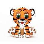 Фото новогодних подвесок Качалка тигренок