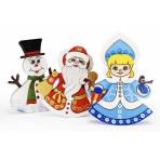 Фото новогодних подвесок Новогодние герои-качалки