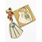 Пазлы в виде фигурок Пазл 3D Космос мини