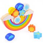 детские конструкторы Собирайка балансир Радуга 11 деталей