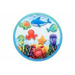 развивающие игры Коврик из фетра  - Аквариум