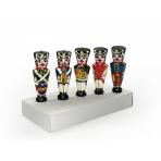 Деревянные солдатики Набор военных музыкантов деревянные солдатики