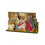 Фото новогодних подвесок Вертеп (сборная композиция)