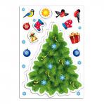 Новый Год и Рождество Набор магнитов "Укрась ёлочку"