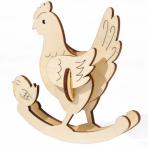 Товары для творчества Курочка -качалка сборная модель