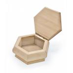 Шкатулки Шкатулка  шестигранная липа