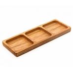 бамбуковая посуда  Менажница прямоугольная