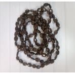 Украшения из дерева Длинные бусы Кофейное зерно