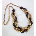 бусы из дерева фото Бусы Грозди