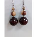 фото  Серьги Шарики