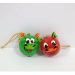 Новогодние игрушки Елочная игрушка Шарик дракончик в ассортименте