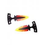 Фото оружия Деревянный тычковый нож Расплавленный (пара)