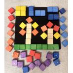 развивающие игры Кубики Радуга на магнитной доске