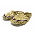 фото Лапти мужские WoodFun из камыша, для бани и дома, р.41-42, ручная работа, 21x30x8 см