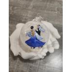  Новогодний  шар Вальс8см