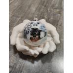  Новогодний шар Поезд 8см