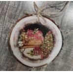  Новогодний ретро декупаж.Подарки