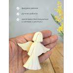 Пасхальные игрушки Ангел резной под роспись