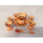 фото посуды для кукол Набор посуды для кукол Огонек