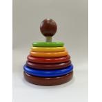 Игрушки для совместных игр Кольцеброс окрашенный