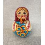 Звучащие шары Неваляшка Девочка с баранками (Переславль)