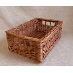 Фото Лоток прямоугольный из натуральной лозы  36*24*14