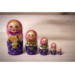 фото Матрешка с игрушкой Тульская