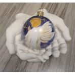  Новогодний шар Ангел 8см